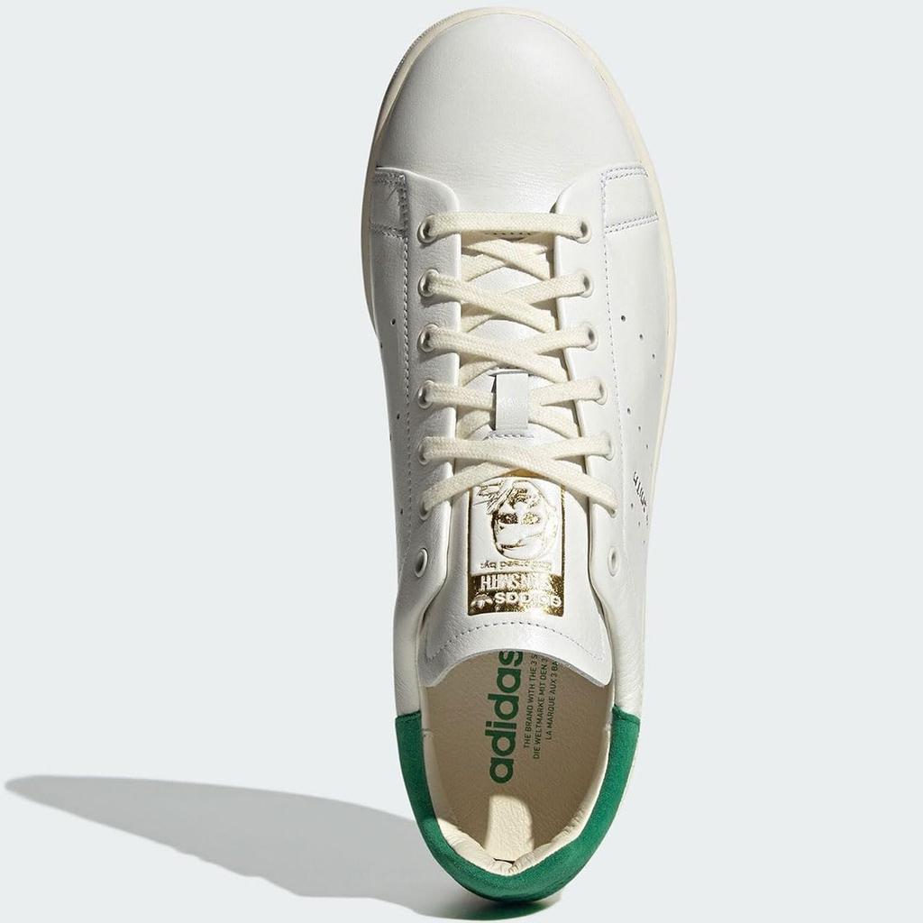Adidas Stan Smith LUX Cloud Size Japan IF8844, White/Cream White/Green, 24.0cm,