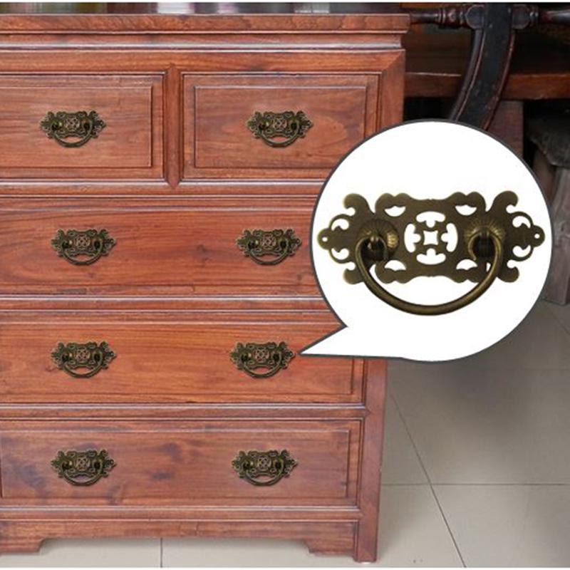 Buy Brass Jewelry Box Handle Drawer Pull Door Knocker Hardware Vintage