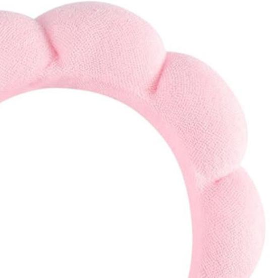 4 ks/sada Čelenka Čelenka Čelenka Sada Mašlička Skvělá absorpce vody Elastická Protiskluzová Čelenka Péče o pleť Pásek na zápěstí Odličování obličeje