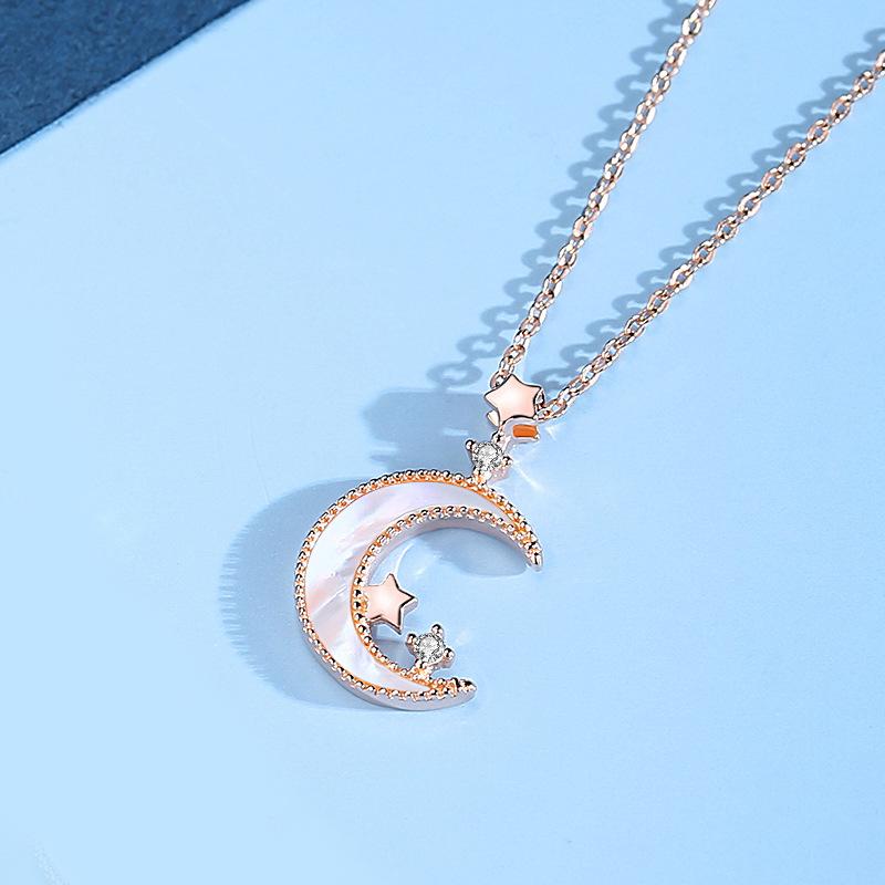 

Танциз S925 стерлингового серебра Роскошное индивидуальное ожерелье с подвеской женское классическое ожерелье прилива розового золота