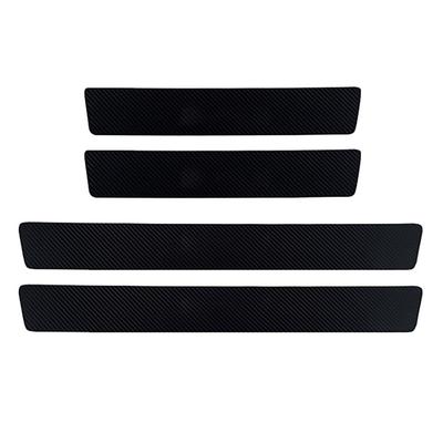 4 Pcs Car Sill Protectors Strips Wear Resistant Waterproof Car Door Protection Strip for Universal