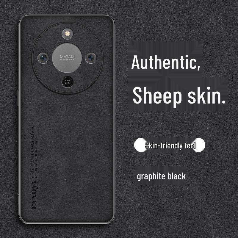 Honor X70 Business Lambskin Anti-Fall Protective Phone Case