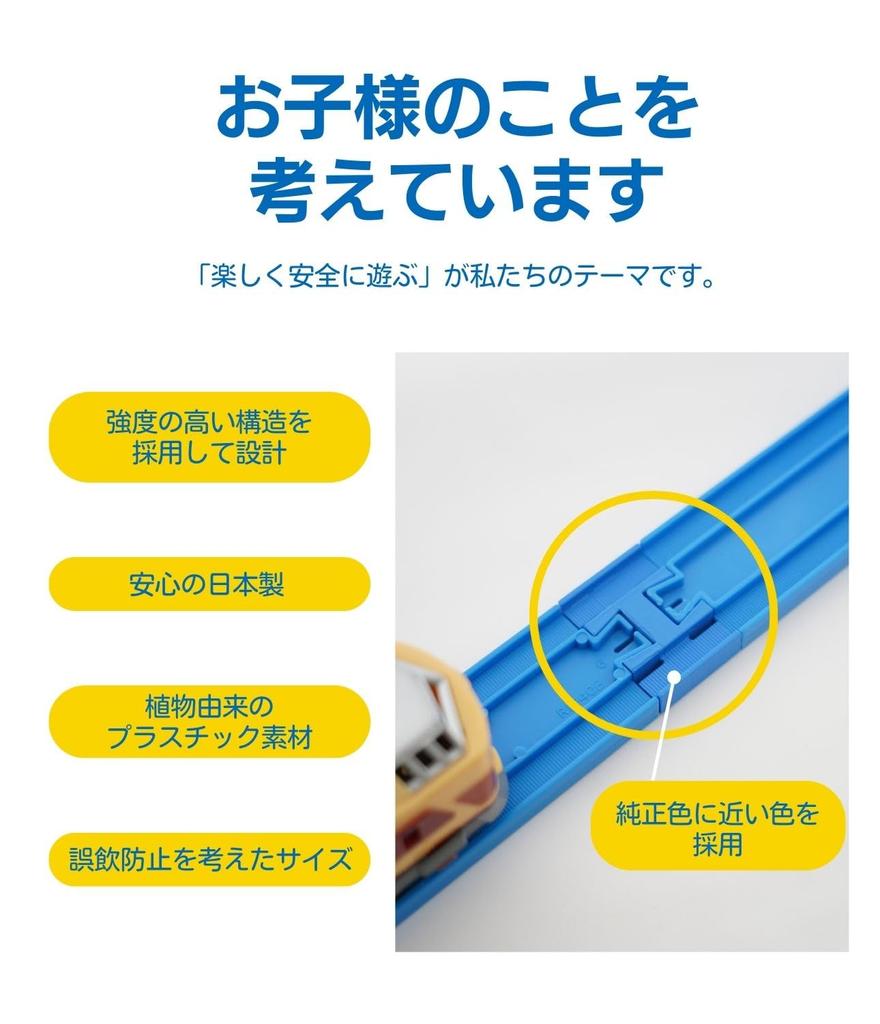 MicroBase Plarail Compatible Male-male Convex-convex Joints (double-sided, Swallow-resistant) X 4, and Female-female Concave-convex Joints
