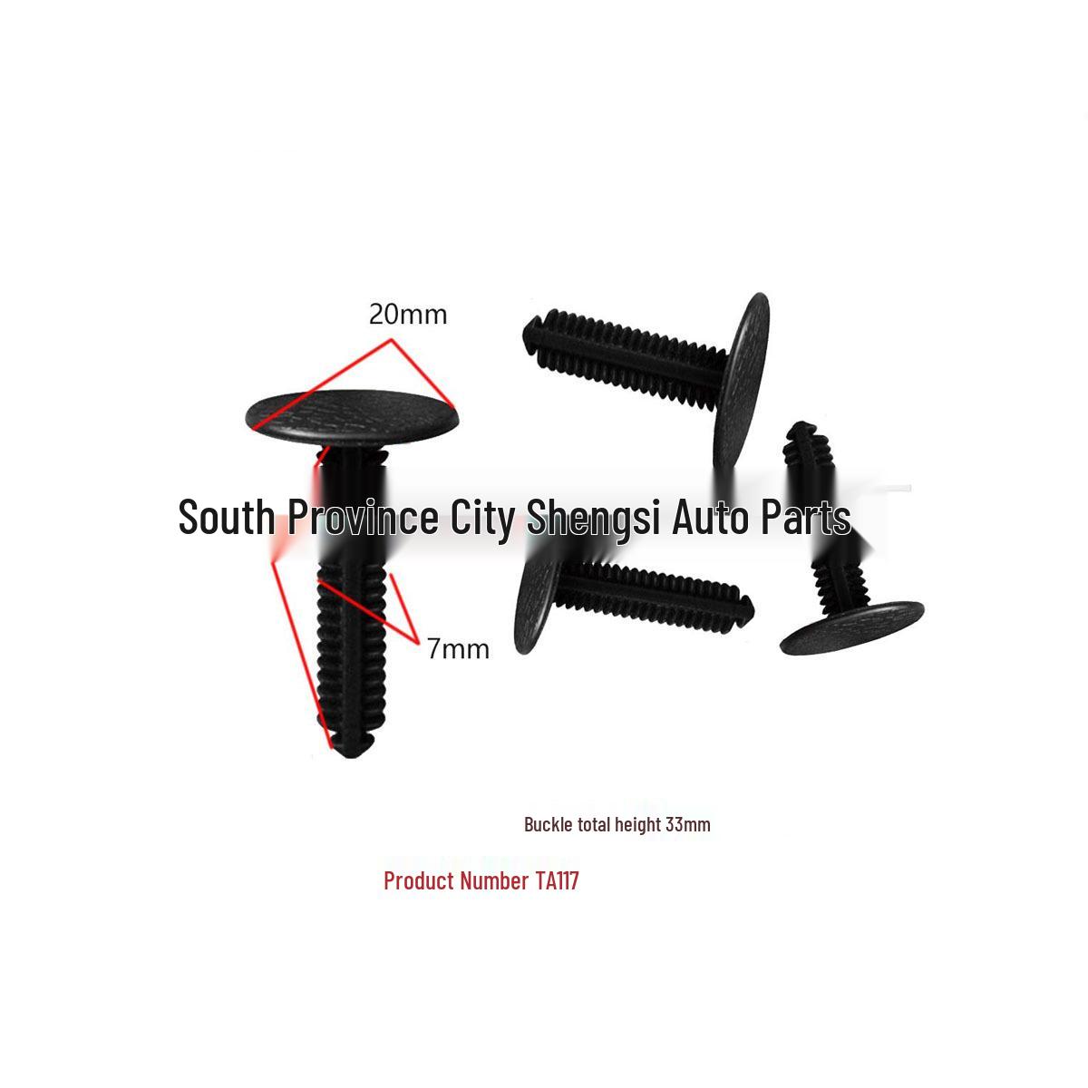 

Universal Car Headliner Trim Panel Rivet Fastener for Toyota, Chrysler, Chevrolet, Buick 10000 units