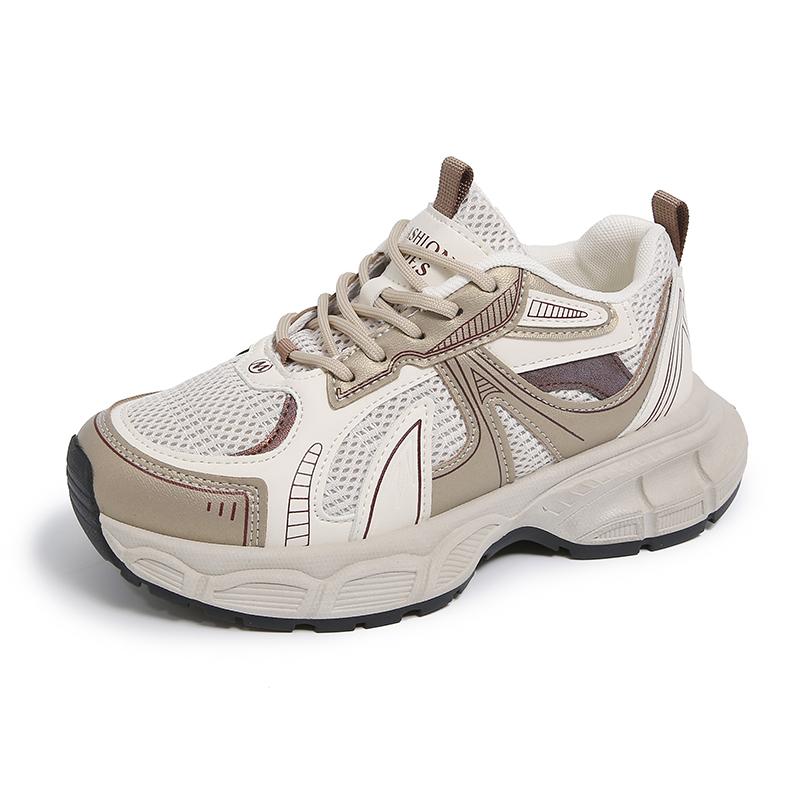 Fashion Women's New Casual Sports Shoes Multi-functional Anti-slip Wear Increase Casual Shoes Street Fashion All Comfortable Daddy Shoes