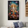 Hinduismus Ganesha Leinwand Malerei Religiöse Elefant Gott Druck Poster Wand Kunst Veranda Hause Dekoration Cuadros Kein Rahmen