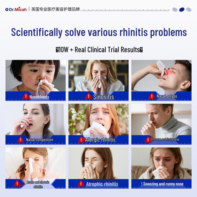 DR.MICAH Xanthium Rhinitis Essential Oil Cotton Swabs