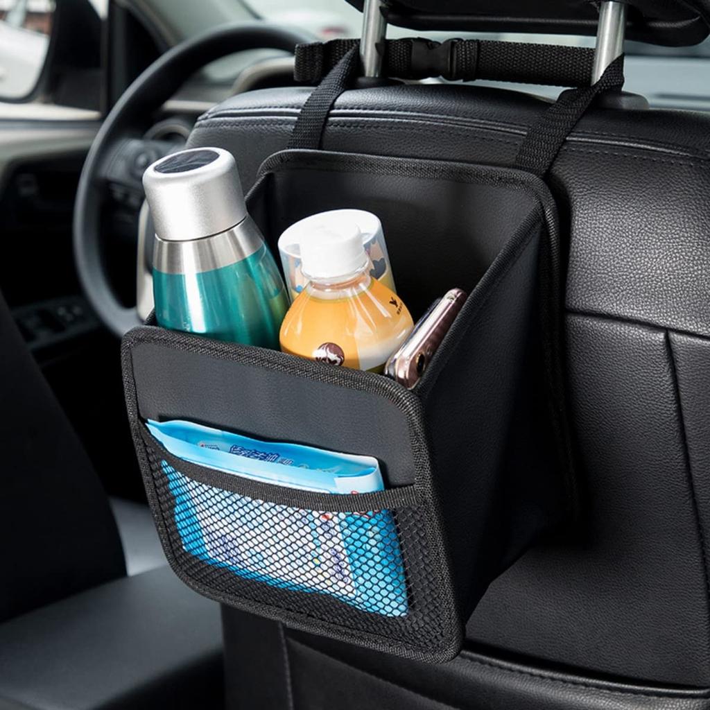 EXCEREY Seat Back Pocket, Car Storage Pocket, Hanging Bag for Car, Seat Pocket, Multi-functional