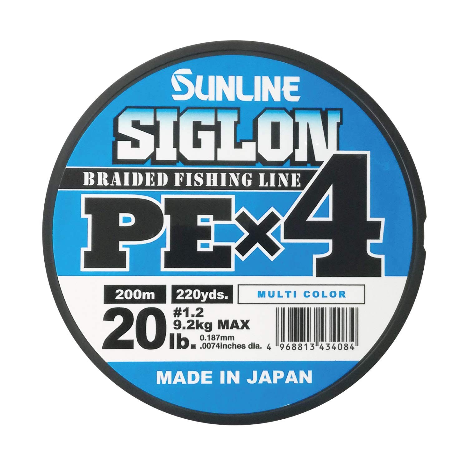 

SUNLINE PEx4 Line 200m 5 Colors 20LB J 1.2