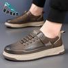 2025 autumn new men's sports style casual board shoes men's handmade online versatile shoes