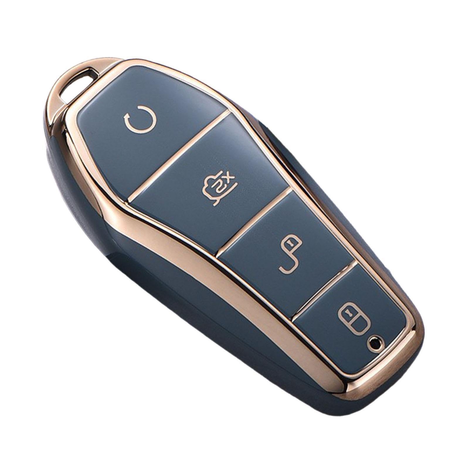

Genuine Elegant Auto Key Fob Cover Protector for Byd Atto standard серый
