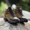Fashion Men's Climbing Hiking Shoes High-top Sneakers Outdoor Non Slip Desert Boots for Men Winter Plush Warm Cotton Boots Couple Botas