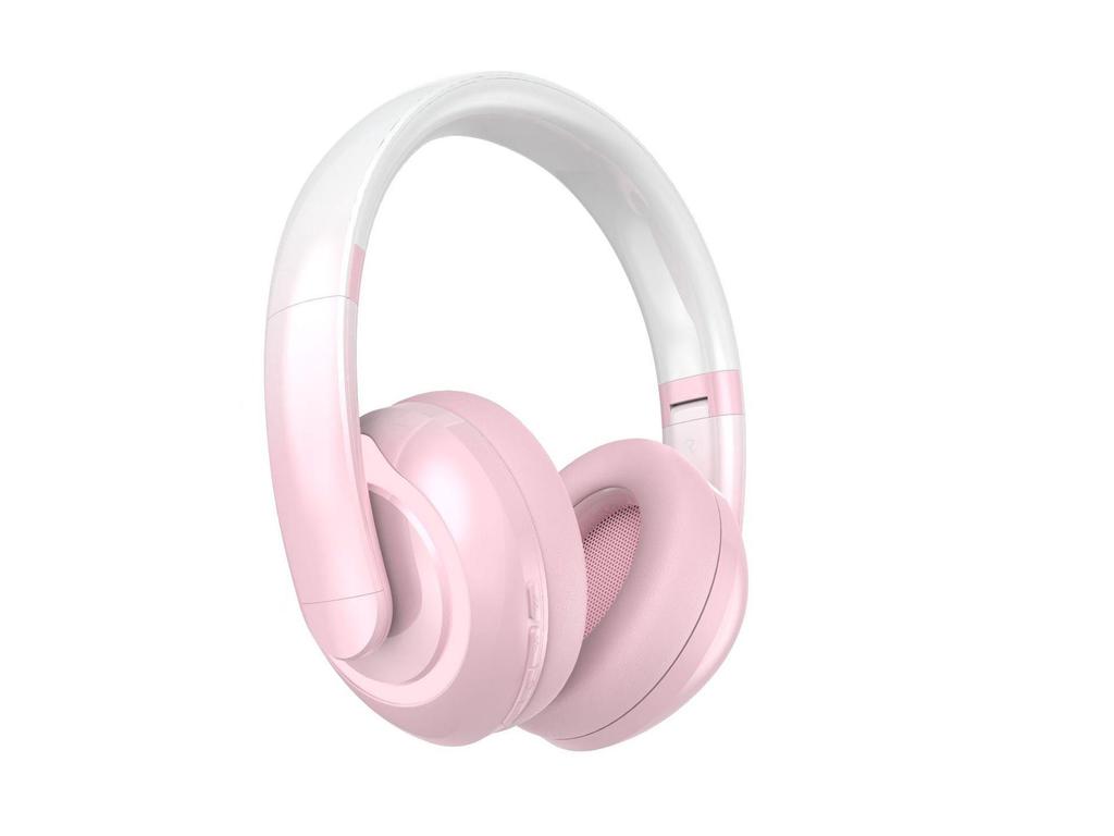 KE-27 Over-Ear Bluetooth 5.3 Headphones: Low Latency, Dopamine Color, Rubber Full-Coverage Ear Cups