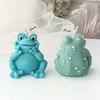 3D DIY Cartoon Silicone Frog Candle Mold - Animal Aromatherapy Plaster Resin Molds for Home Ornaments and Candle Making