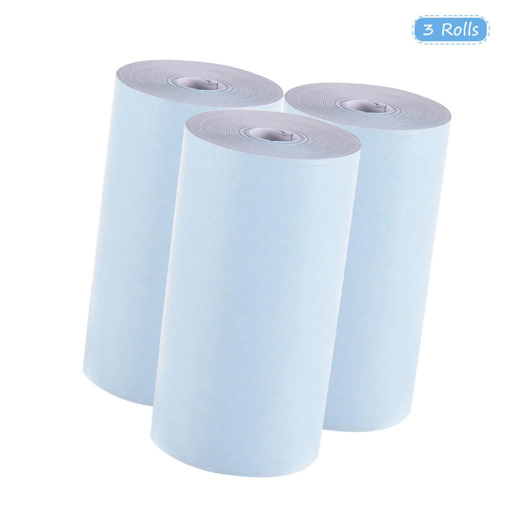 Color Thermal Paper Roll 57*30mm (2.17*1.18in) Bill Receipt Photo Paper Clear Printing for PeriPage A6 Pocket Thermal
