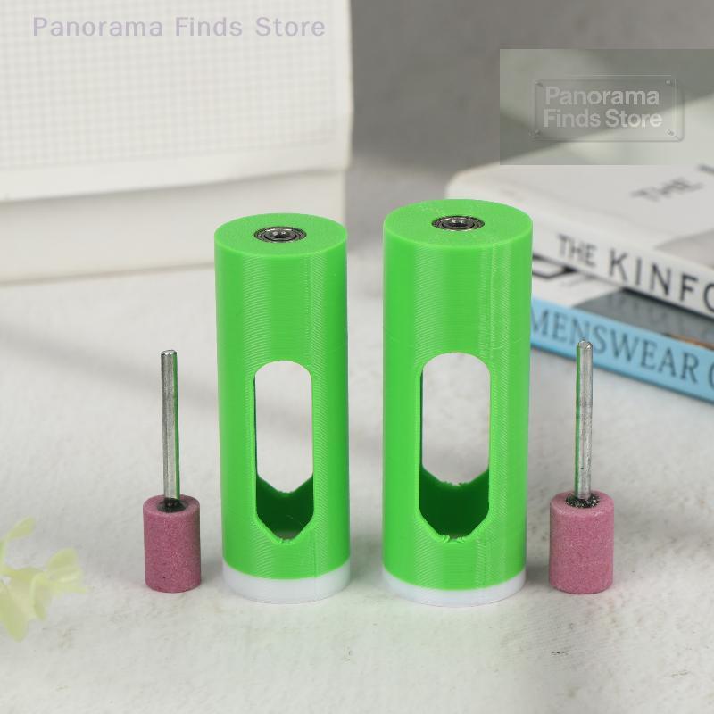 High-Efficiency Lithium Battery Solder Joint Grinding Polishing Tools Kit for 18650/21700 with Grinding Sleeve
