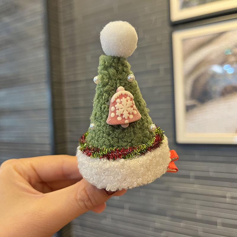 2025 Christmas Antler Hair Clip for Girls - Three-Dimensional Red Party Photo Prop