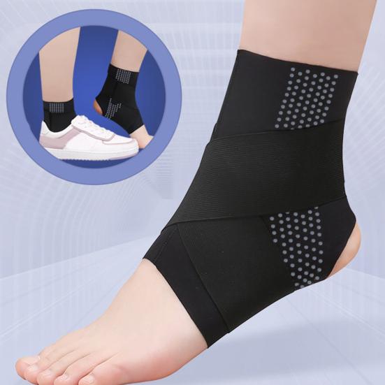 Ankle Brace for Men Women Stabilizing Ankle Wrap for Sprained Ankle Adjustable Foot Support Compression Sleeve for Tendonitis Arthritis
