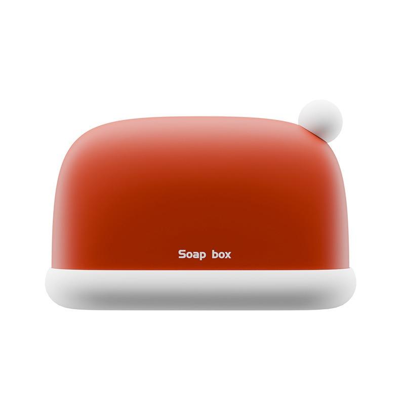 

Travel-Specific Soap Box – Sealed Waterproof Design Portable Soap Case Essential Travel Accessory for Home & Outdoor Trips красный