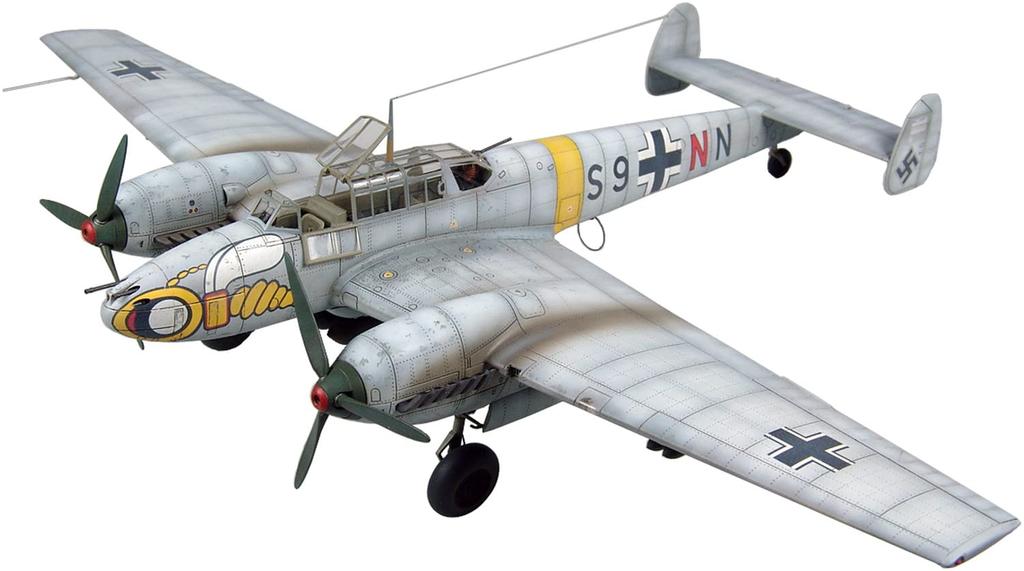 Eduard 1/72 Profipack German Air Force Messerschmitt Bf110E Plastic Model Kit EDU7083