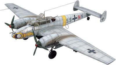 Eduard 1/72 Profipack Niemieckie Siły Powietrzne Messerschmitt Bf110E Plastikowy Zestaw Modelarski EDU7083
