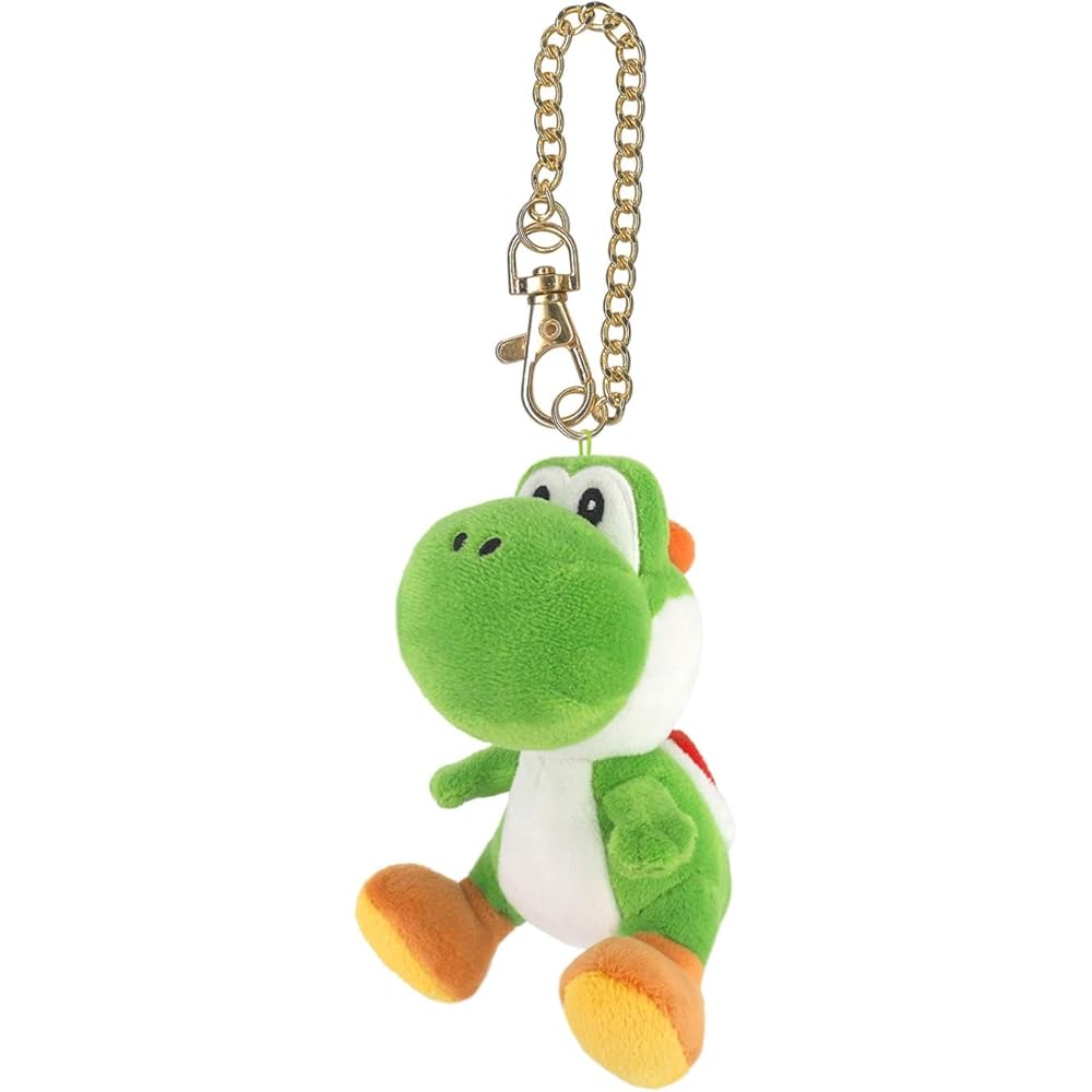 

Sanei Boeki Super Mario All Star Collection Yoshi Plush Toy 9.5x9.5x12.5cm Soft Stuffed Animal