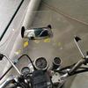 Motorrad Rückspiegel, 180 Grad Weitwinkel Sicherheits-Rückspiegel Toter-Winkel-Spiegel Für Motorrad Cruiser Sportmotorrad Straßenmotorrad Roller