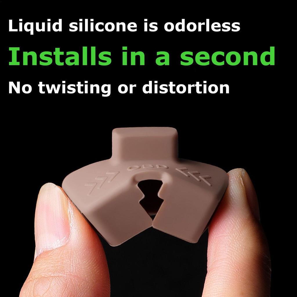 Nuova Cover di Blocco OBD in Silicone Impermeabile Parti Automobilistiche Manicotto Protettivo in Silicone Per Riparazione Veicoli Industriali e Scientifici