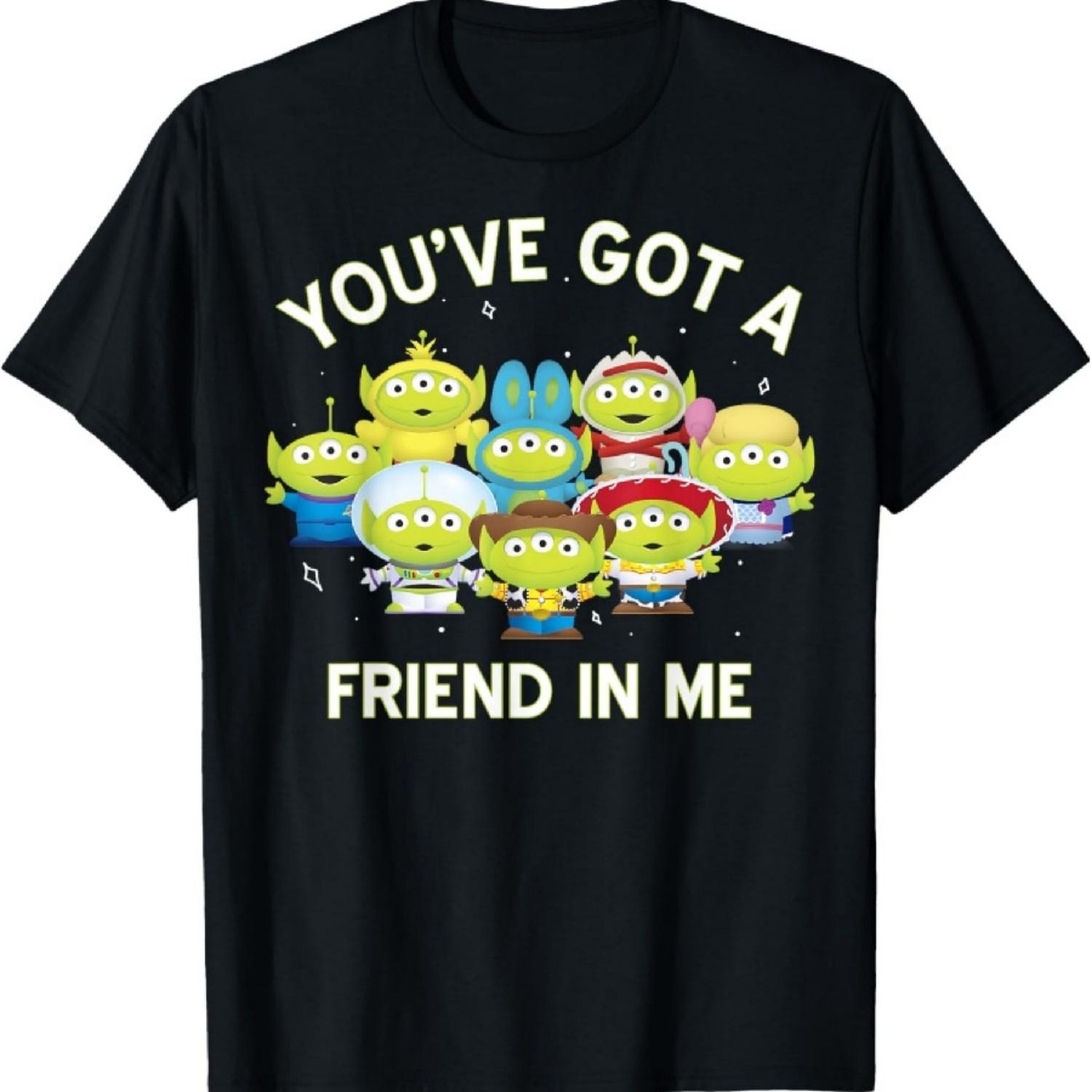 

Disney Pixar Aliens Toy Story You ve Got A Friend In Me T-Shirt XXXXXL чорний