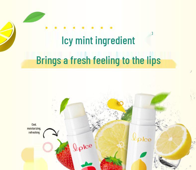 Lemongrass Strawberry Hydrating Lip Balm - Original Flavor, Moisturizing Primer for Men, Women, & Kids