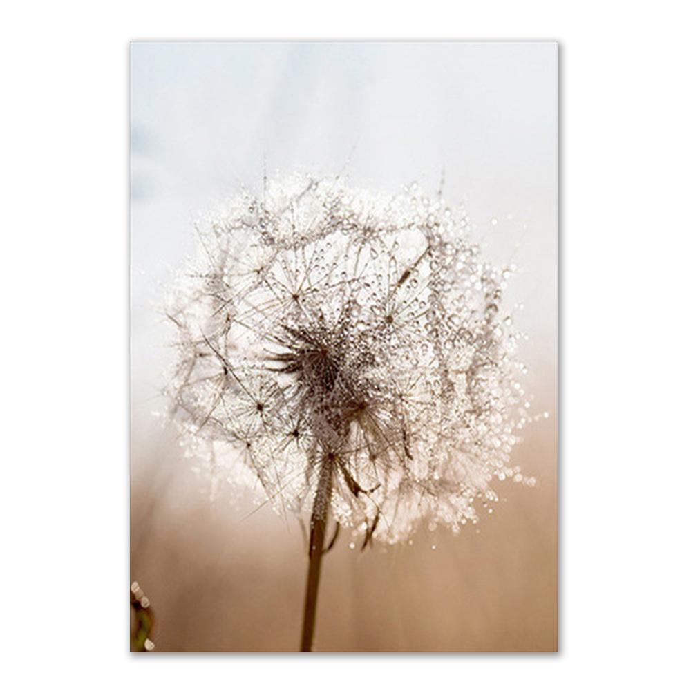Reed Landscape Dandelion Elk Canvas Poster Nordic Style Wall Art Print Canvas Painting for Living Room Bedroom Pictures Decor