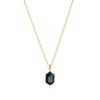 Eco-friendly Natural Stone Hexagonal Energy Necklace for Women