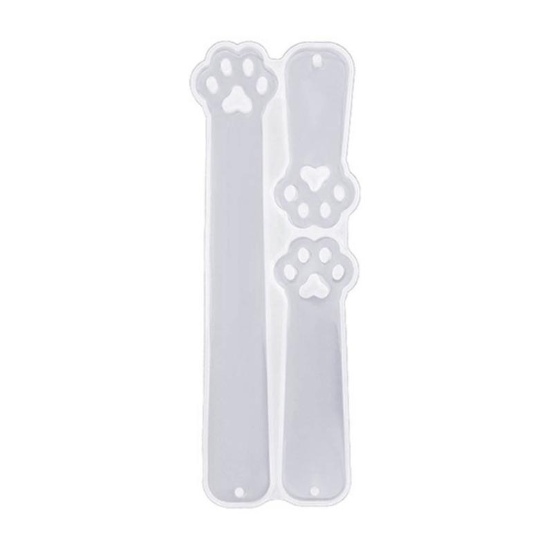 Rectangle Cat Claw Dolphin Silicone Mold DIY Bookmark Resin Mold Jewelry Pendant Mold for DIY Crafts Bookmark Making