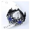 Double-Layer Rhinestone Flower Hair Clip & Hair Tie: Elegant Bun Styling Accessory