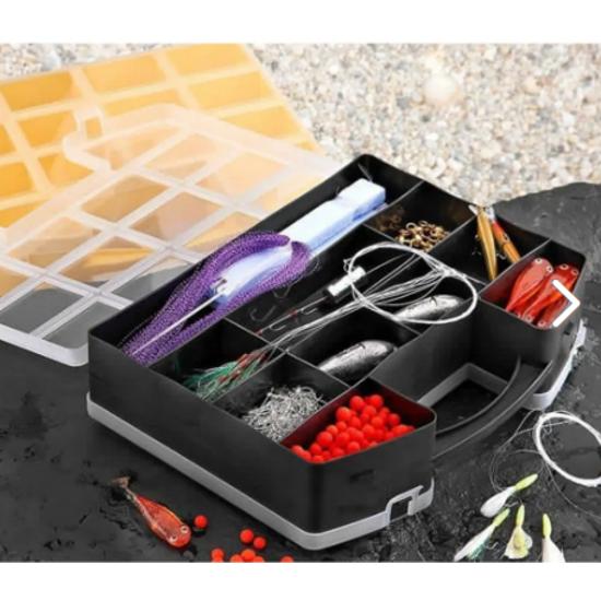 Balıkçı Çantası Kurşun Yem Iğne Düzenleyici 28 Gözlü Vida Çivi Dübel Organizeri Tamir Çantası