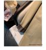 2025 Autumn Women's Petite British Style Short Trench Coat with Stand-Up Collar