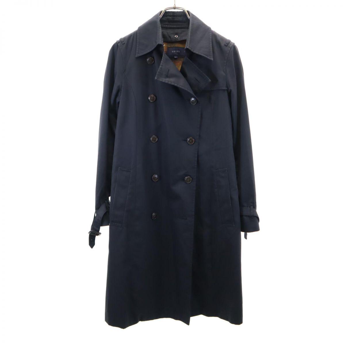 

SHIPS Blanket liner included trench coat L black Women Used