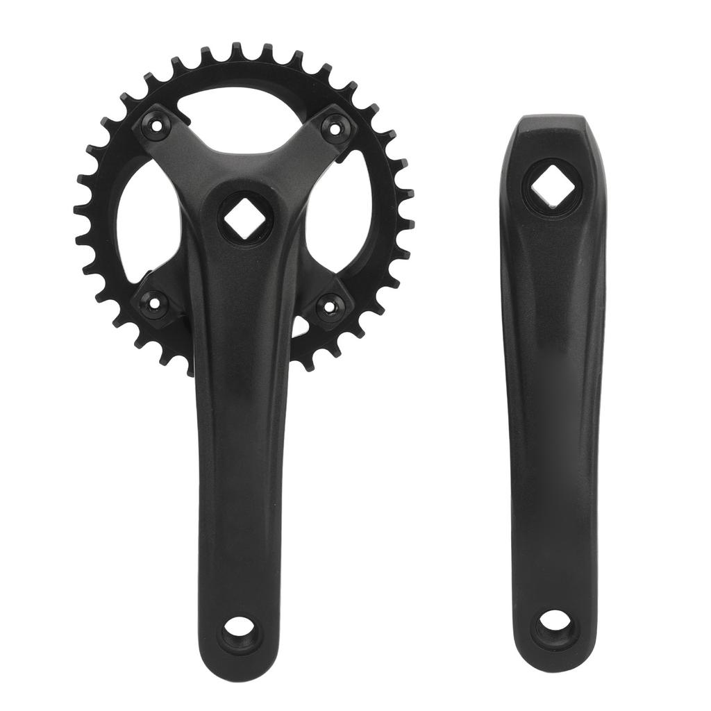 Mountainbike Kurbelarmset Aluminiumlegierung Rennrad Kurbelsatz Ersatz zum Fahren