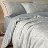 Light Luxury Soft Thick 100% Cotton Flat Sheet Sets Satin Jacquard Silky Bedding Set for Seasons Single Double Bed Comfort Set