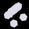 100PCS Sewing Patterns Handmade DIY Quilting Hexagon Templates Patchwork Paper Garment Fabric