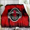 Houston Rockets Blanket Flannel Throw for Sofa, Travel, Camping, Livingroom, Office, Chair and Bed Soft and Warm Holiday Birthday gifts