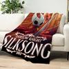 Game Funny Art H-Hollow Knight S-Silksong Flannel Warm Soft Plush Blanket Sofa Living Room Hogar Office Bedroom Travel Gift Home