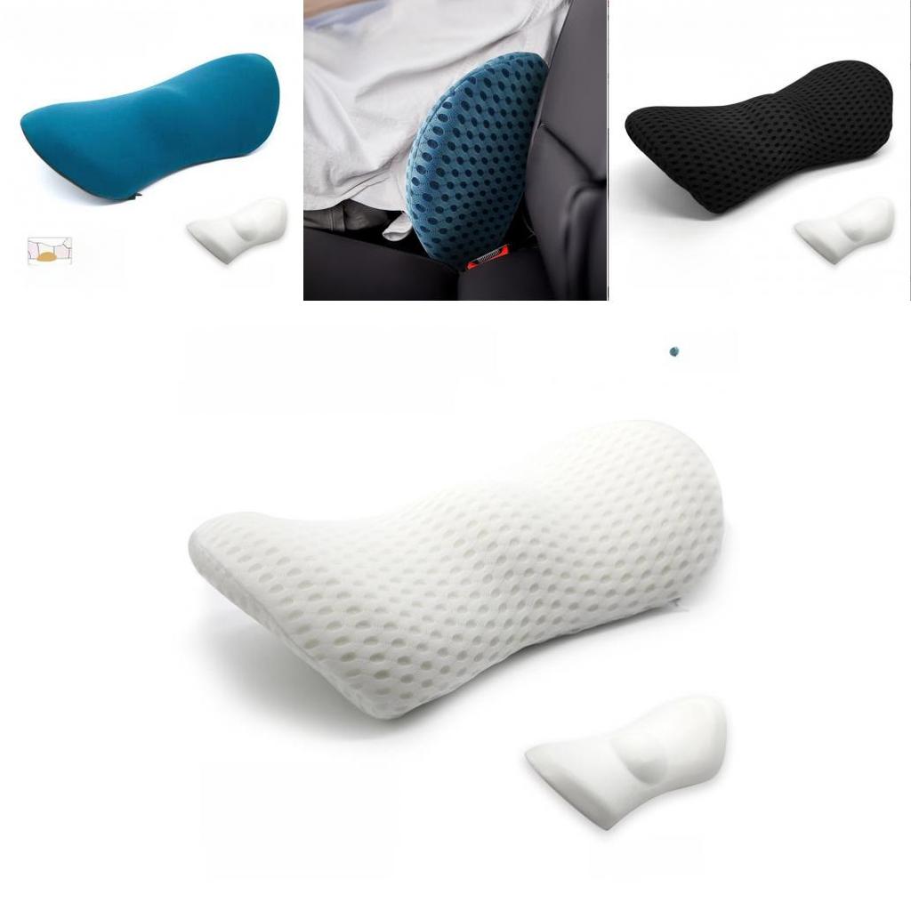 Memory Foam Lumbar Cushion For Home Office Car Travel Comfort