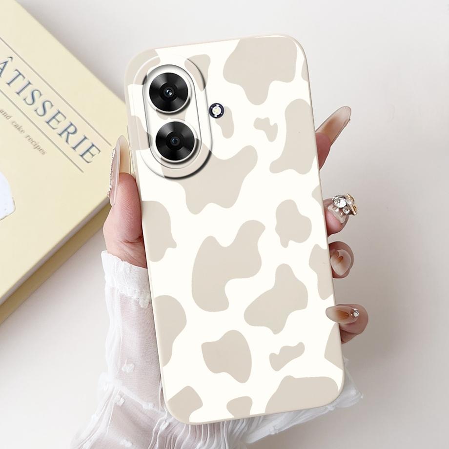 For Realme Note 60 Case Cover Realme Narzo N61 Soft Silicone TPU Flower Butterfly Girly Fashion Painting Realme Note60 Funda