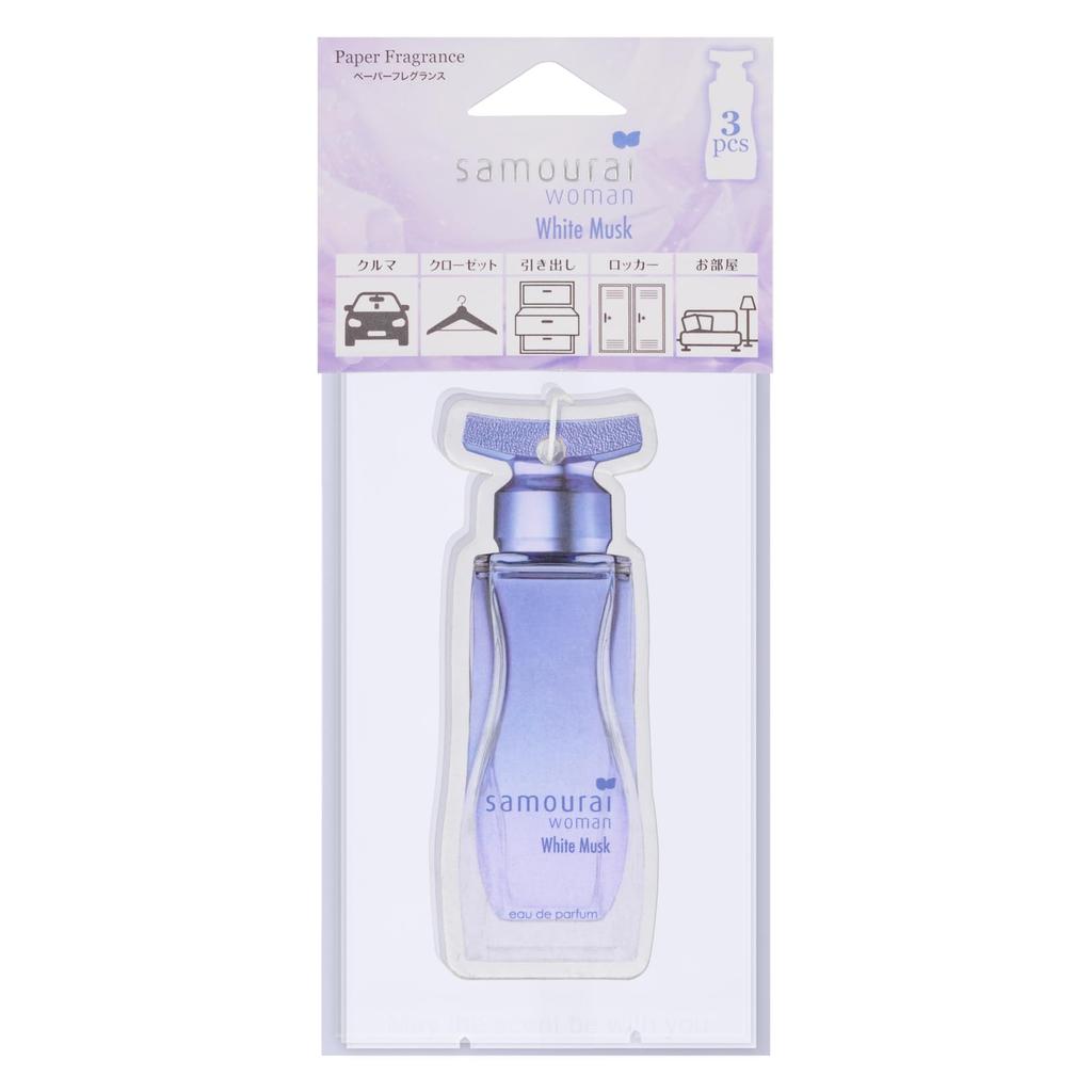 Samurai Woman White Musk Paper 3 Sheets