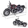 Welly 1/12 Scale Triumph Bonneville Bobber Alloy Miniature Motorcycle Model Toy Simulation Diecast Metal Children Toy Motorcycle Gift