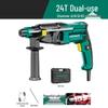 Green Forest 710W Lightweight Dual-Purpose Electric Hammer Drill CN Plug (adapter Included)
