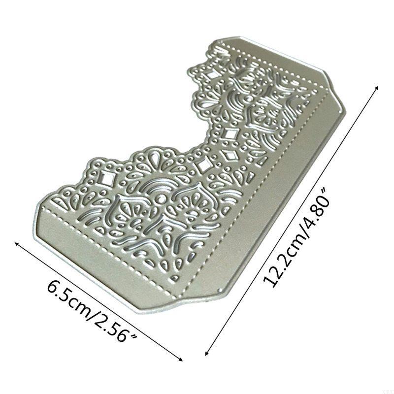 Flower Lace Metal Cutting Dies Stencil Scrapbooking DIY Album Stamp Paper Card X3UC