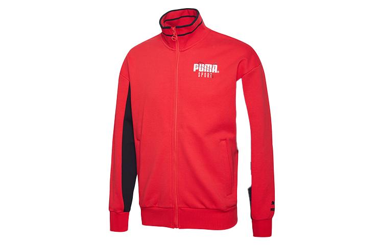 PUMA Jackets Men s Bright Red Stand Collar Moderate Other 597343-11 S
