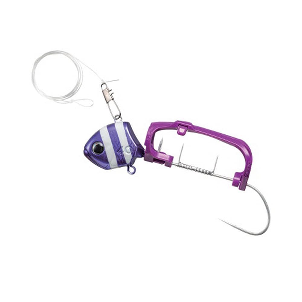 SHIMANO Saber Master Boat Tenya Gekihaya 2021 lure for boat purple zebra luminous K PN-VS1U 50-gauge fishing, hairtail,